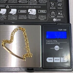 18k gold bracelet